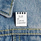 To Do List pin