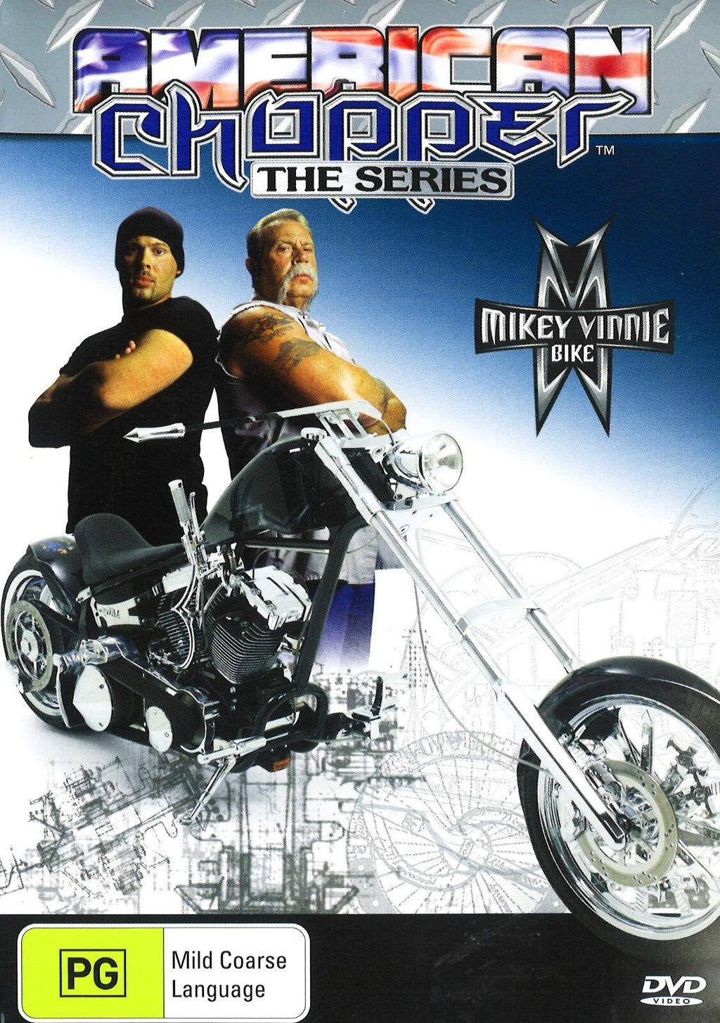 AMERICAN CHOPPER MIKEY VINNIE BIKE DVD