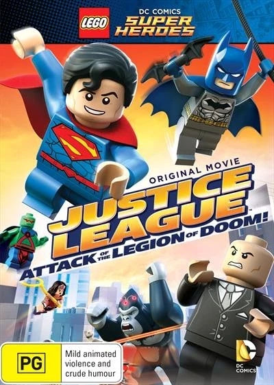Justice League Lego - Attack Of The Legion Of Doom