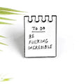 To Do List pin