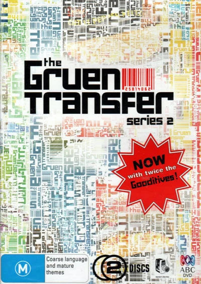 The Gruen Transfer - Series 2 - 2 DVD Set ex rental