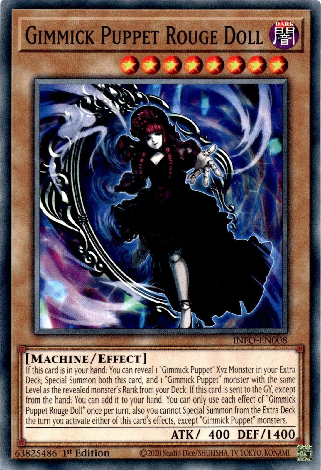 Yugioh Gimmick Puppet Rouge Doll