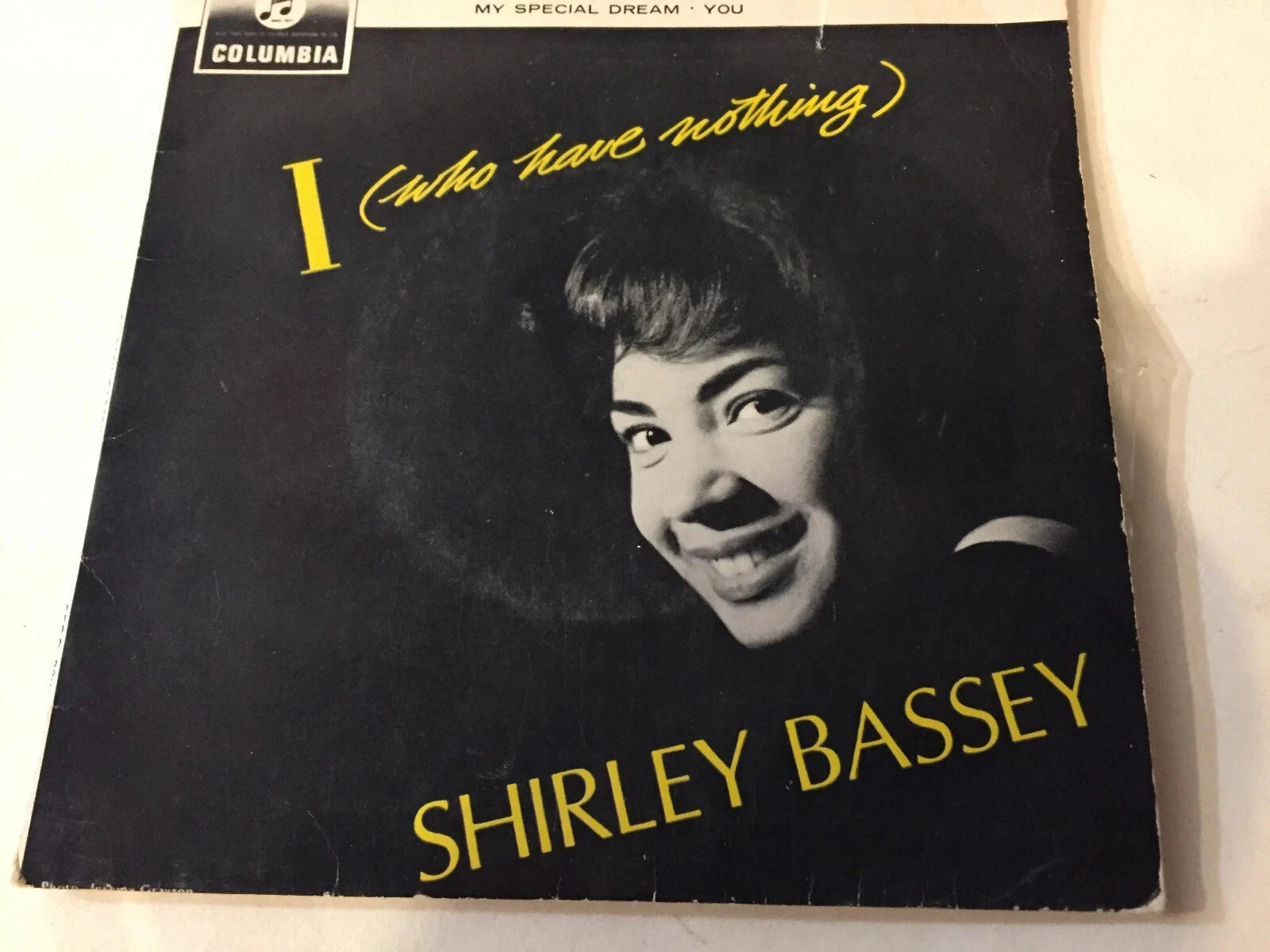 SHIRLEY BASSEY 'I (Who Have Nothing)' 1963 Australian 7" EP