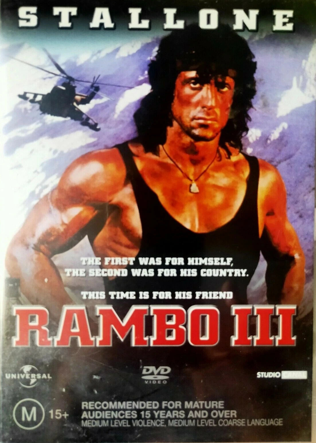Rambo 3 (DVD, 1988)
