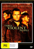 Three Violent People dvd