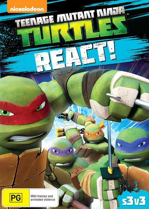 Teenage Mutant Ninja Turtles-React (DVD