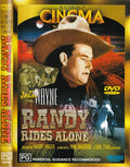 RANDY RIDES ALONE, John Wayne / Alberta Vaughn (DVD, 1934)