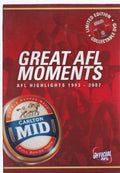 GREAT AFL MOMENTS: AFL Highlights 1993-2007 - DVD